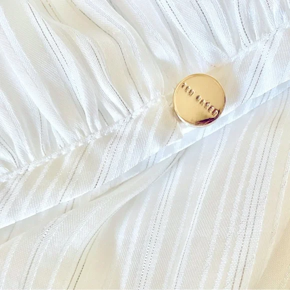 Ted Baker White Silk Blouse - Picture 9 of 13